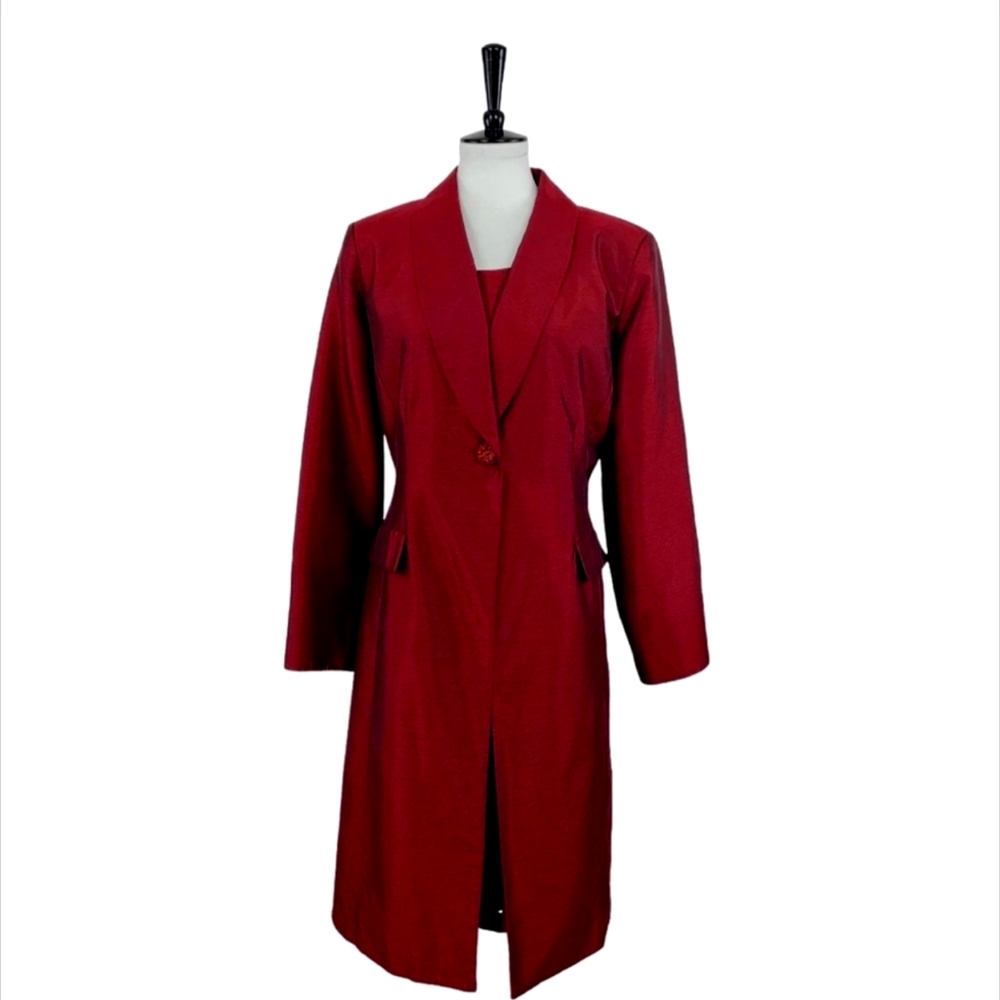 Dressbarn Collection • Red Jacket & Dress • 12-14